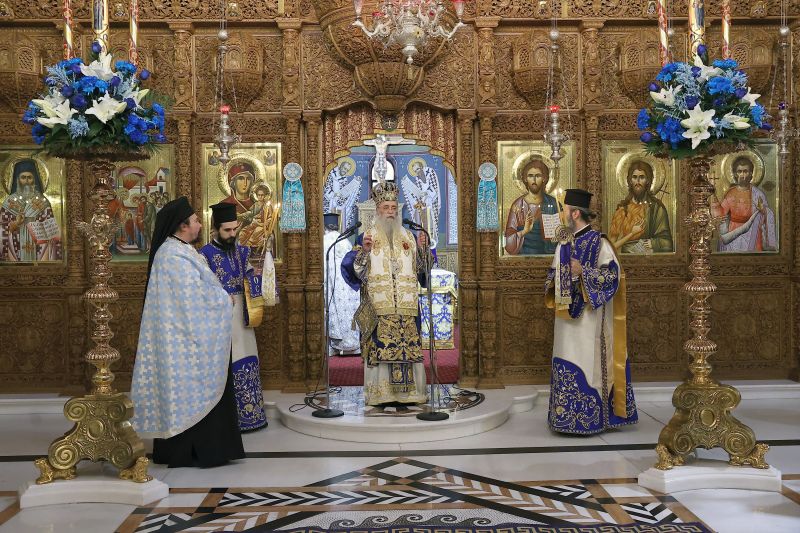 Τα Άγια Θεοφάνεια στην Ιερά Μητρόπολη Δράμας